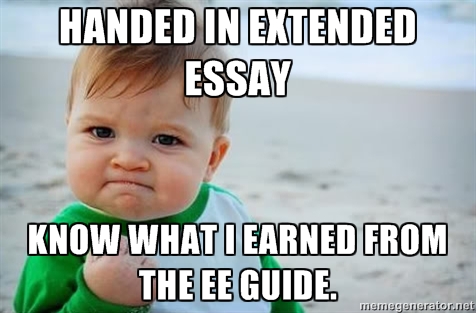 official ib extended essay deadline 2014